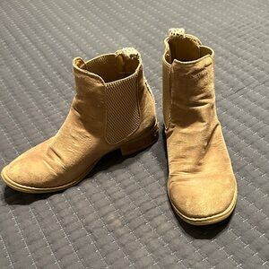 Very G Light Brown Ankle Booties
